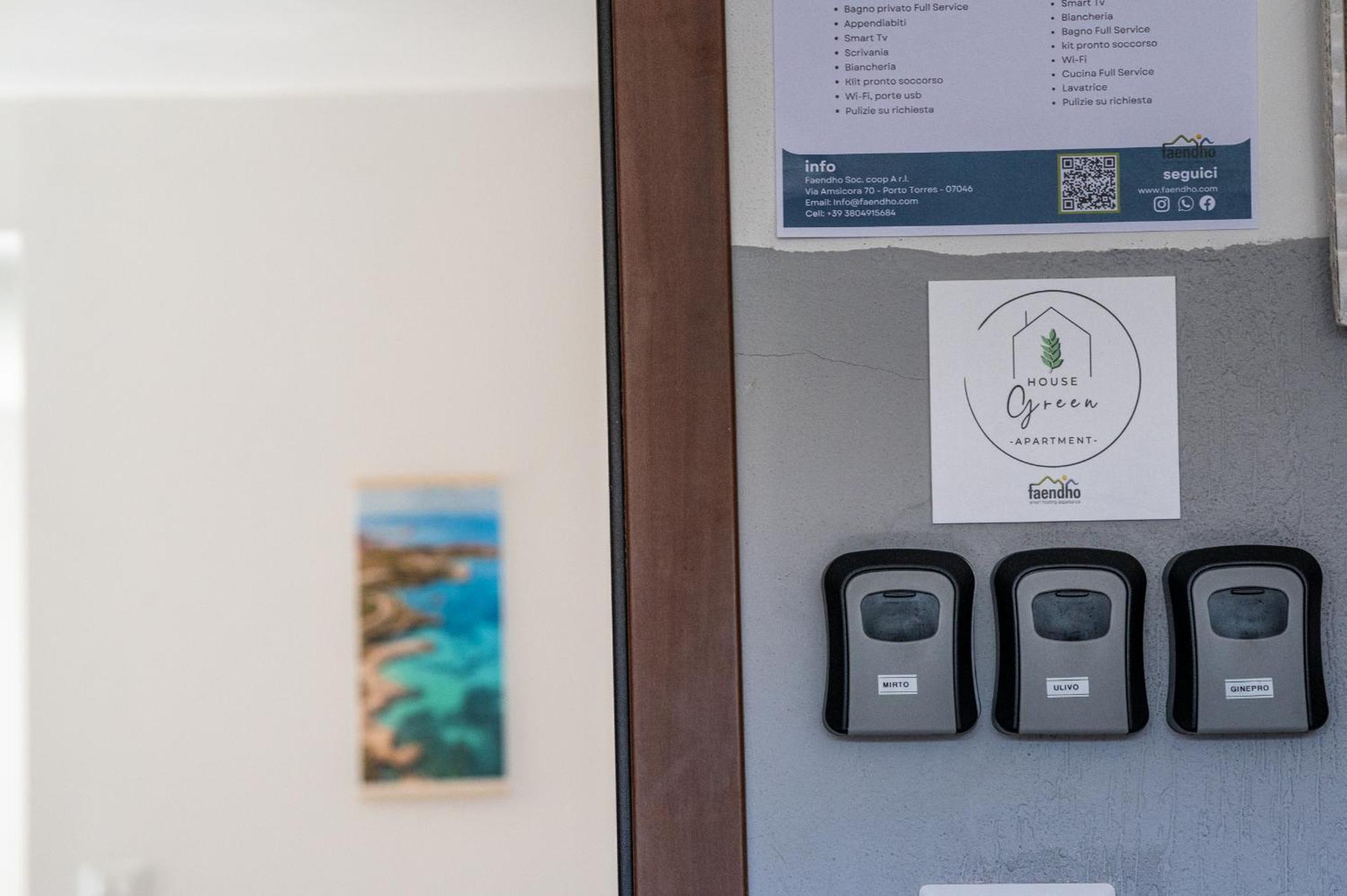 Guest House - Affittacamere Green Apartment - By Faendho Porto Torres Eksteriør billede